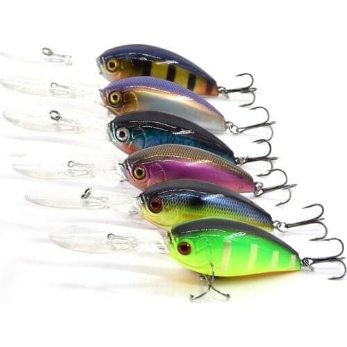 MAKEBASS 2.6in/0.59oz Sinking Fishing Lures Crankbait Artificial Hard Baits Wobblers Fishing Tackle Pesca carnada