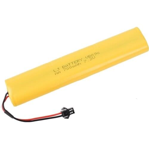 H Model ) 7.2v 700mah NiCD Battery For RC toy Car Tanks Trains Robot Boat Gun Ni-CD AA 700mah 7.2v Rechargeable Battery