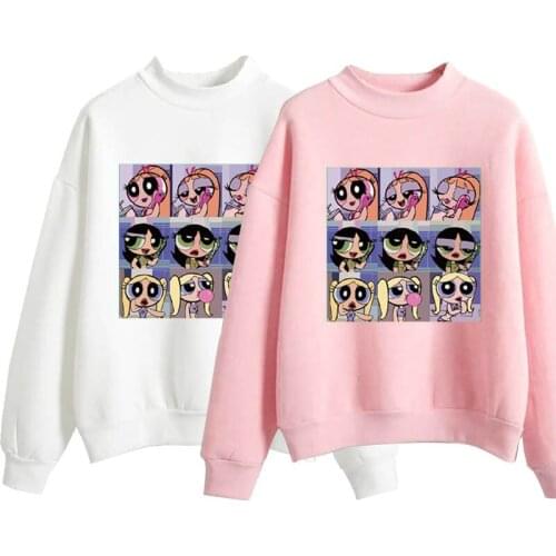 New Style for Autumn and Winter Candy Color Couples Clothes Flying Little Police Girl/9 Printed Pattern All-match Cool Collar
