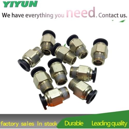 PC16-03 PC16-04 PC16-06 Pneumatic threaded through connector Straight thread