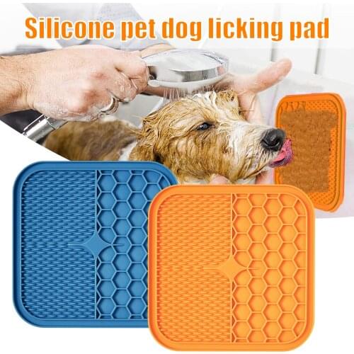 Dog Licking Mat Slow Feeder Dog Bowls Pet Accessories Slow Feeder Promote Health & Homemade Pet Supplies For Dog Comedero Perro