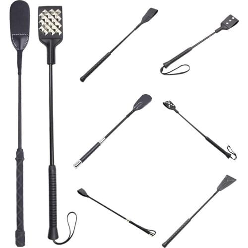 Sex Slave Restraint Toy Faux Leather Hand Leather Paddle Whip for Adults Couple Lovers Bring you perfect sex experience sex toys