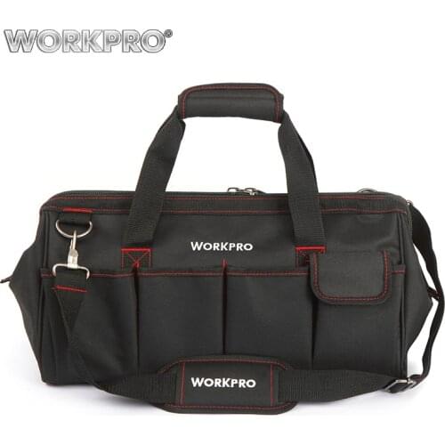 WORKPRO 18 Inches Tool Bag Large Bags for Tools HardwareTravel Bags Multifunctional Bags