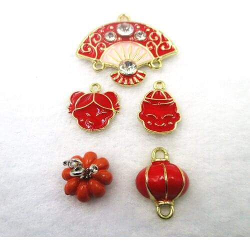 XL Enamel Red Bracelets