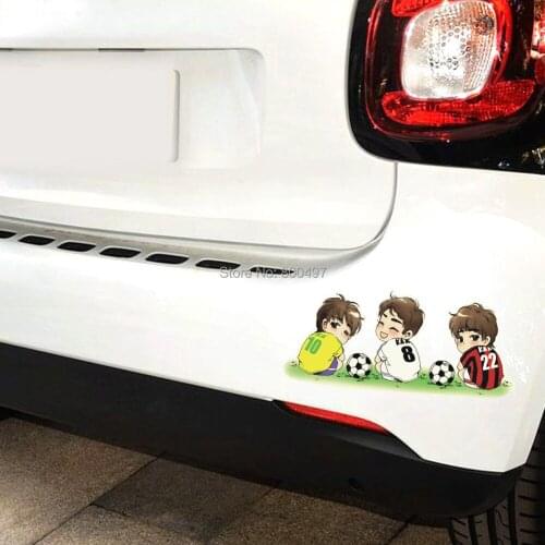 10 x Newest Auto Stickers Car Styling Decoration Decal For European Football Championship Player Kaka