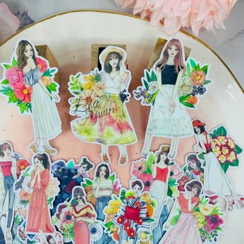 20pcs stickers Scrapbooking Stickers Decorative Sticker DIY Craft Photo Albums