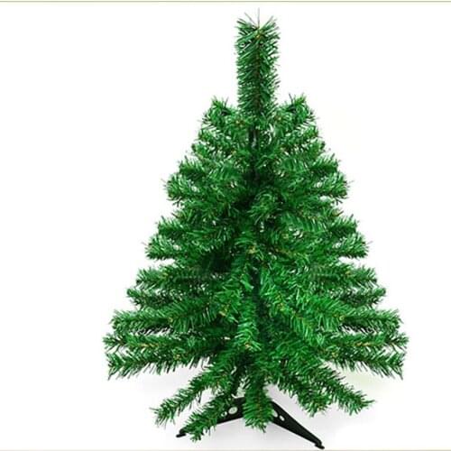 60CM Artificial Christmas Tree 70pcs Head PVC Material Desktop Decoration For Kids Gift Christmas Decor Reusable Xmas Tree
