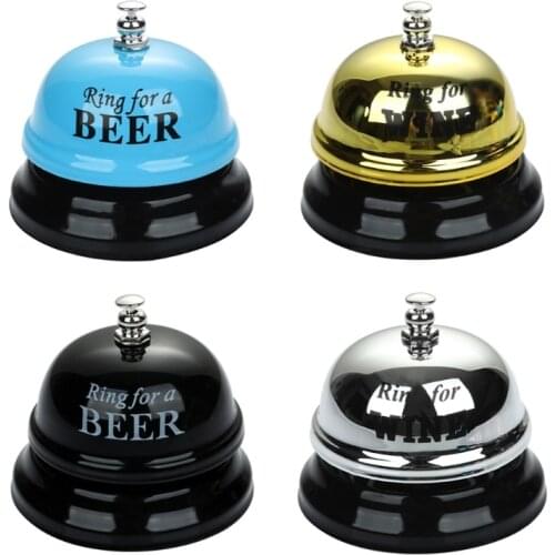 68UE Pleasant and Loud Ringing Bell Clear Sound Getting Others Attention Small Props Pet Dog Training Ringing Service Bells