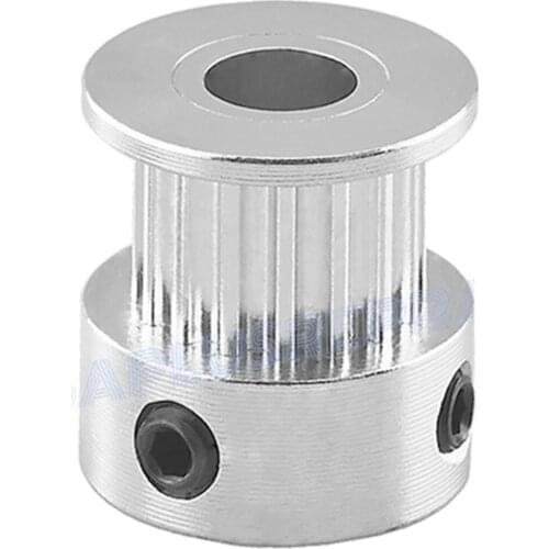 GT2 Alumium 16 Teeth Timing Pulley, Bore 5mm, 16 Tooth, Fit 6mm Belt