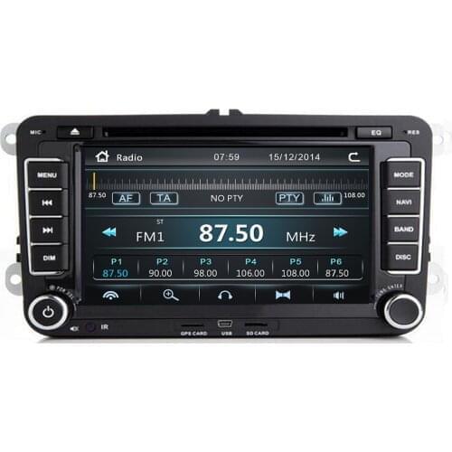 Car DVD Player For Skoda Volkswagen VW Passat B6 Polo Golf Touran Sharan Jetta Caddy T5 Tiguan Bora 2 Din Car Radio GPS