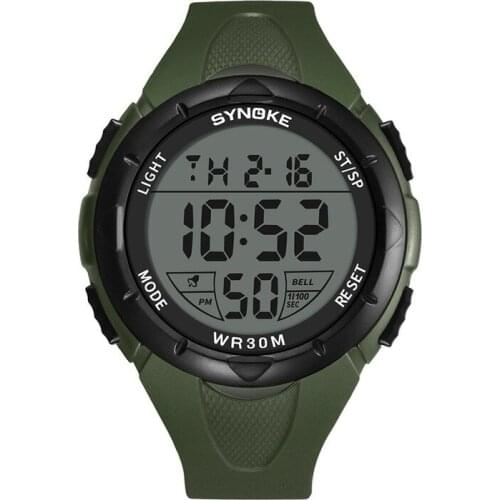 Waterproof Sport Watch For Men Luminous Digital Wristwatch Fashion Men Electronic Watches Chronograph Alarm Male Clock