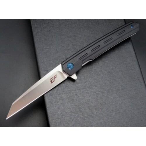 EF946 D2 Blade G10 Handle Tactical Hunting Camping EDC Outdoor Folding Knife Multi Tools Pocket Survival Knife Xmas Gift Knives