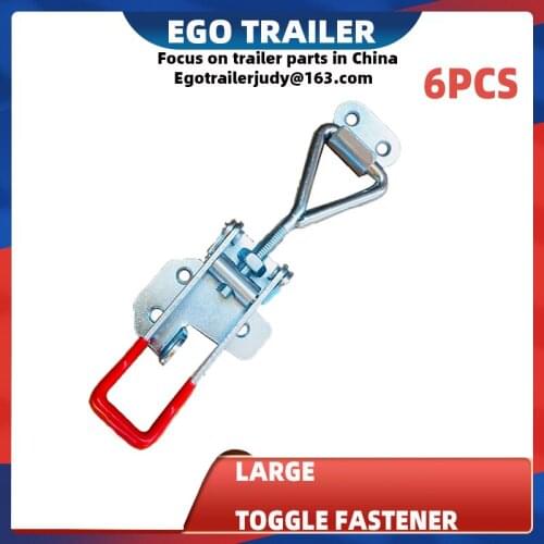 Ego trailer 6Pc Over Centre Latches Large Trailer Toggle Overcentre Latch Fastener