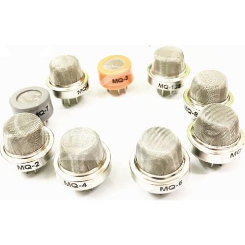 MQ-2 MQ-3 MQ-4 MQ-5 MQ-6 MQ-7 MQ-8 MQ-9 MQ-135 Probe Sensor