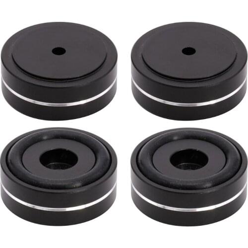 Speaker Isolation Feet Pads Speaker Stands Foot Pins Super Load-bearing Feet Pads Spare Parts Aluminum Alloy Feet Pads