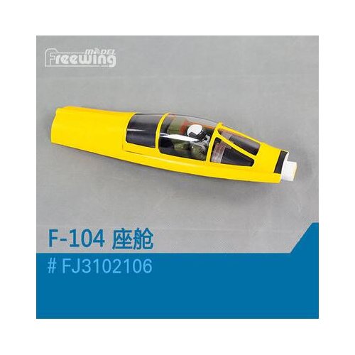 Cockpit set for Freewing F104 90mm EDF rc plane model