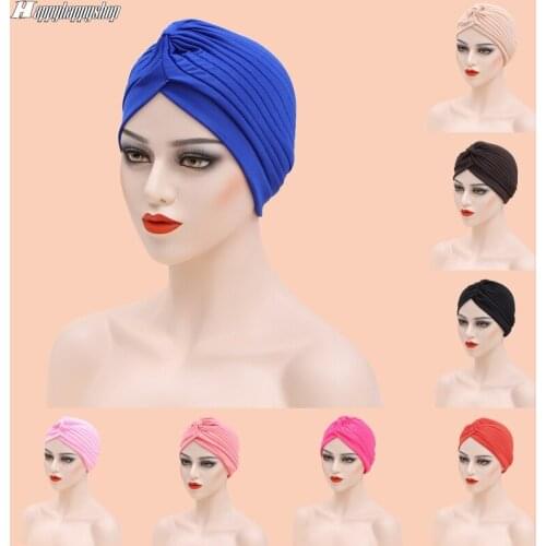 Muslim Islamic Hijab Underscarf Inner Hijabs Full Cover Turban Women Instant Stretch Cap Headscarf Wrap Beanie Bonnet Hat