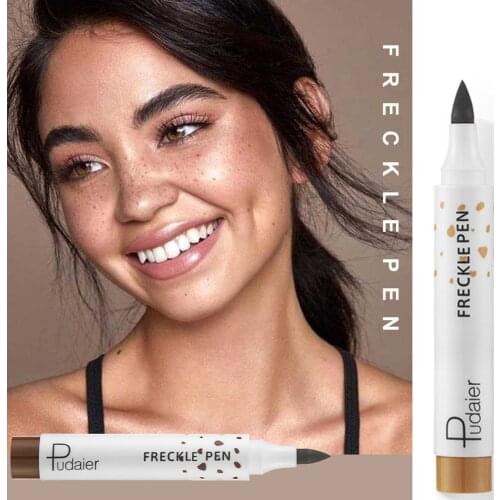 Natural Freckle Pen Popular Makeup Embellishment Pen Spots Fake Makeup Pen Waterproof Durable Cosmetics Dot Spot Pen Beauty Tool