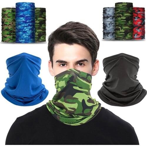 Cycling Camping Hiking Sport Scarves Bandana Men Women Magic Scarf Motorcycle Headwear Face Mask Running Fishing Neck Tube Scarf
