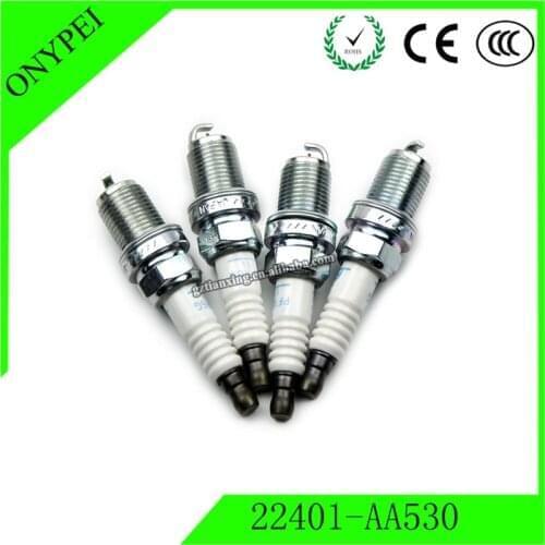 4 PCS/LOT 22401-AA530 PFR6G iridium Spark Plugs For Subaru 2002-2005 WRX 22401AA530 22401 AA530