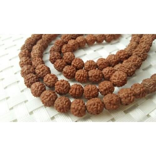 5 petals 7mm lychee pattern, rosary King Kong Bodhi string, 108 Buddha beads bracelet raw materials Bodhi child