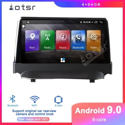 Android 10 64GB Carplay Car DVD player GPS Navigation For Ford Fiesta 2009-2016 Car Auto Radio Stereo Multimedia Player HeadUnit