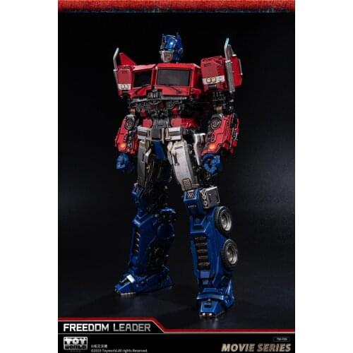Brand New Transformation Toyworld TW F09 Freedom Leader TW-F09 Movie Series OP Luxury Version Collection Action Figure