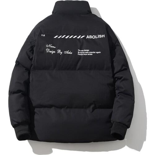 GlacialWhale Down Jacket Men 2020 Winter Jacket Coat Fashion Solid Windproof Oversized Hip Hop Streetwear Casual Jackets Men