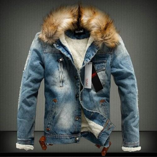 JXGXSX Mens Denim Jackets