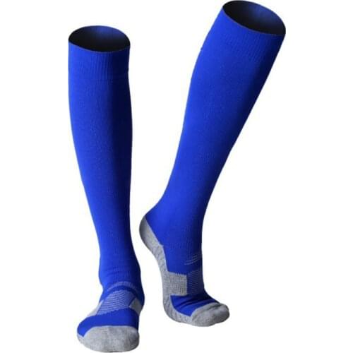 Compression Socks Sports Circulation Athletic Edema Varicose Veins Travel Over Knee Socks