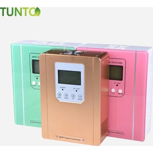 MPPT solar charge controller regulator 24V 48V DC auto 40A 150VDC off grid solar PV system