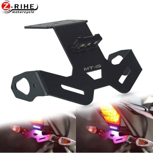 Motorcycle Accessories For YAMAHA MT15 2018 2019 2020 MT 15 Motorbike Fender Eliminator License Plate Bracket Holder Tidy Tail