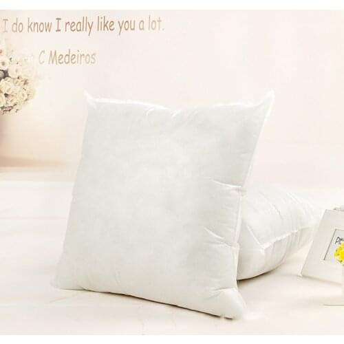 Cushion Core Filling PP Cotton Soft Head Cushion Inner For Sofa Car Solid Pure Pillow Inner Health Care Throw Pillow Filling
