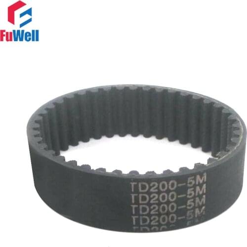 HTD5M Timing Belt 170/175/180/200/205/210/215/220/225/230/235mm 15/20/25mm Width Timing Pulley Belt Closed Loop Synchronous Belt