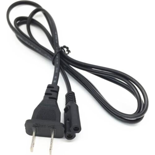 EU/US Plug 2-Prong AC Power Cord Cable Lead FOR Toshiba Camcorder Battery Charger AC Adapter