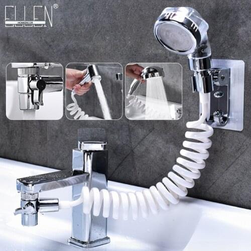 Faucet External Shower Hand Toilet Faucet Filter Flexible Suit Wash Hair House Kitchen Sink Faucet Water Saving