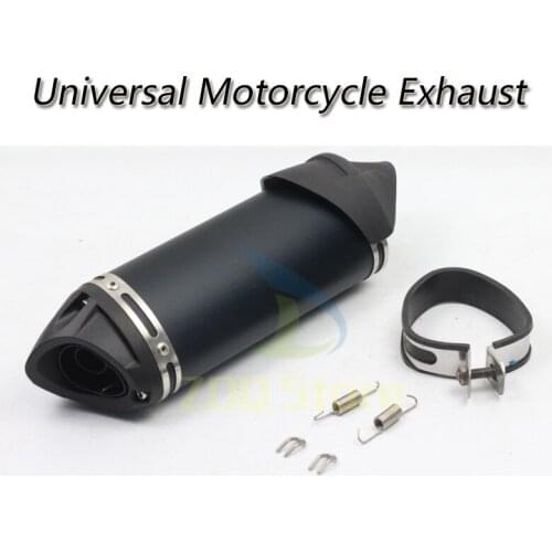 Universal Motorcross Exhaust Pipe Modified Escape Moto Motorcycle Muffler Racing Bicycle For MT07 MT03 Z900 R6 Nmax ZX6R S1000RR