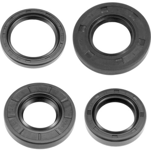 Uxcell 1PCS Oil Seals TC 14-30mm Inner Diameter Nitrile Rubber Cover Double Lips to Automobiles Motorcycle Crankshafts Black