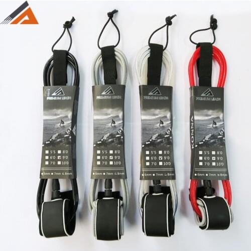 Top Quality TPU Sup Surfboard Leash 9 Inch For Surfing Surf Leash Surf Accessories