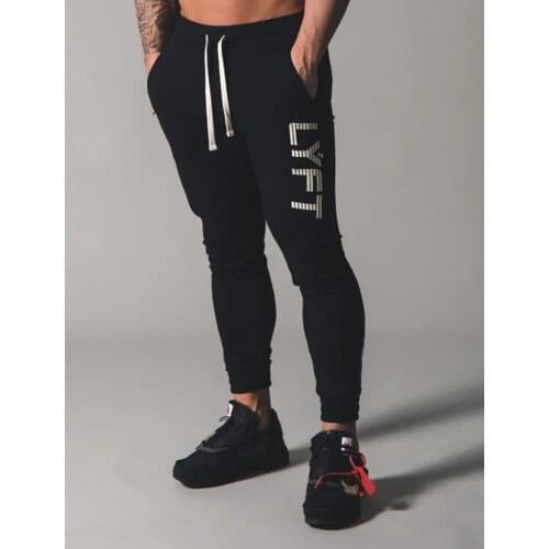 2021 JAPAN Brand Gym Mens Pants Joggers Skinny Sweatpants Printed Tights Fitness Sweatpants Men Zipper Pockets Trousers Pants