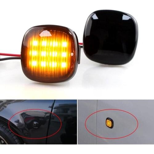 2PCS LED Car Side Marker Turn Signal Light For Audi A3 A8L A4 8D A4 S4 B5 Signal Lamp Turn Indicators