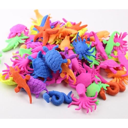 20PCS Growing In Water Bulk Swell Sea Creature Various Kinds Mixed Expansion Toy Colorful Puzzle Creative Magic Toys