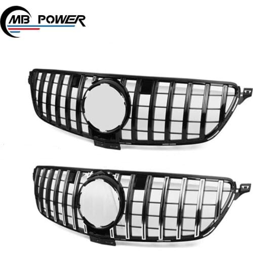 Ml Class W166 Ml300 Ml320 Ml350 Ml400 Ml500 Gt Style Front Grill for W166 Ml300 Ml320 Ml350 Ml400 Ml500 Auto Grille