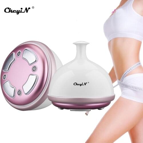 CkeyiN Ultrasonic Radio Frequency Body Slimming Massager LED RF Therapy Electric Anti Cellulite Fat Burner Beauty Thin Device