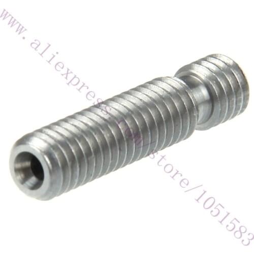 5pcs M6 x 26.5 Nozzle throat Stainless Steel Material Inputing Tube For MK8 extruder 3D Printer Extruder Hot End