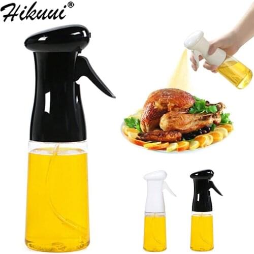 210ml Kitchen Oil Bottle Oil Spray Bottle for Kitchen Cooking Baking Tools Vinegar Mist Sprayer Barbecue Grilling Roasting