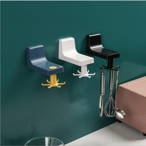 Kitchen Organizer and Storage Kitchen Supplies Organizers Rotatable Rack Accessories Cabinet Organizer Hook Up Storage Rack