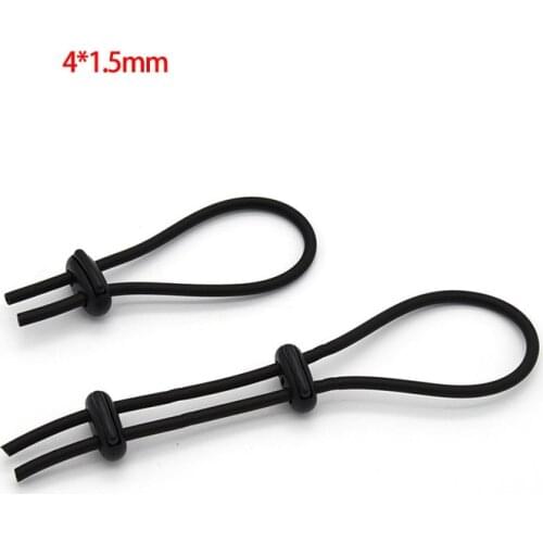 Monopolar Conductive Loops Cock and Ball Electro Penis Ring Electrosex Rubber Tubing Estim Electrodes Sex Toys