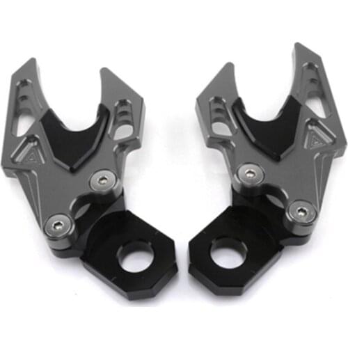 Pair CNC Aluminum Rear Wheel Parking Support Clasp Decor For Honda CB650F 2017-2018 Motorcycle