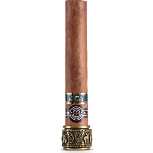 Portable Luxury Cigar Ring Gold-plated Ring Cigar Rack Creative Jewelry Holder CLR-2019JKb